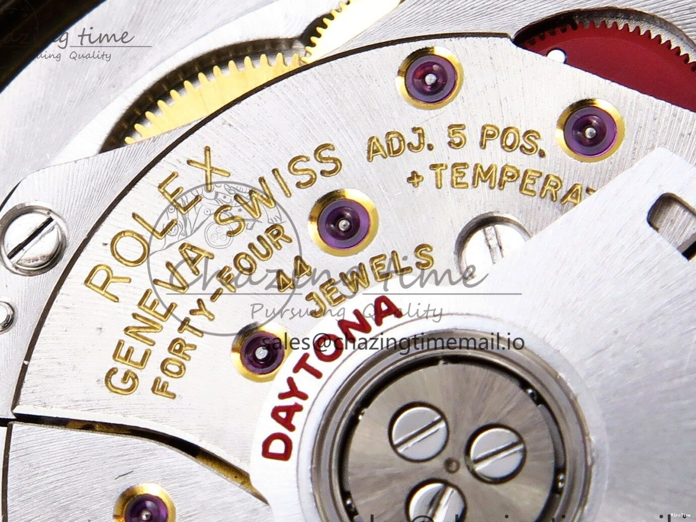 MiroTime 0101 Durable Daytona 116508 KING 1:1 Best Edition YG Black Dial on YG Bracelet SH 1907